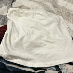 old navy white tube top size M